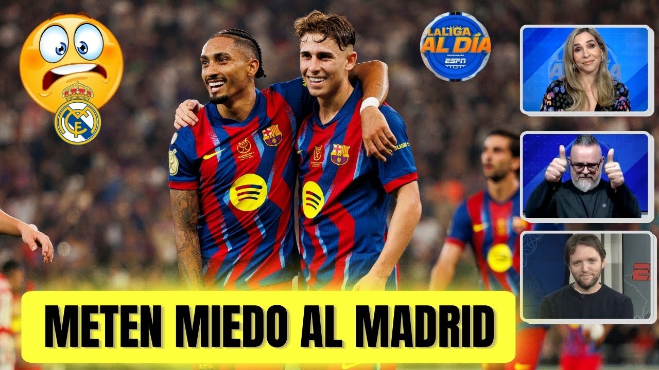 BARCELONA LLEGA SOBRADO al CLÁSICO de SUPERCOPA de ESPAÑA ante el REAL MADRID | La Liga Al Día