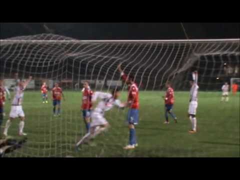 Gol Dawida Wolnego w meczu Odra Opole - Raków