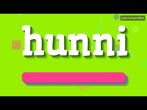 HUNNI - HOW TO PRONOUNCE IT!?