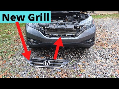 CR-V Grill Removal and Replacement