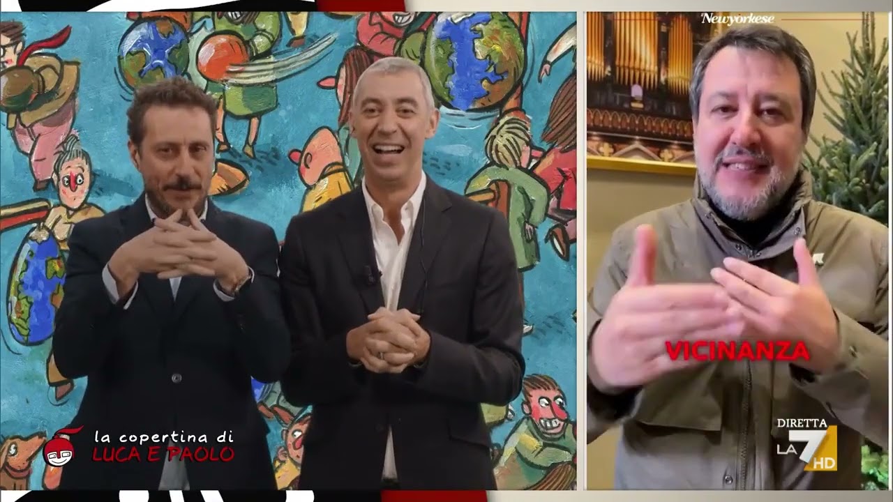 Luca e Paolo e il capodanno di Salvini a New York: "Ha preso qualche chilo? E sticazzi..."