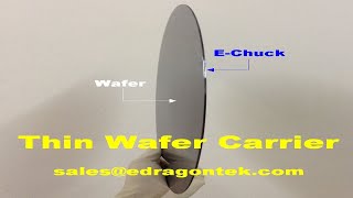 Thin Wafer Carrier_MOVE-FREE Mobile E-Chuck Carrier Supporter by Manual Bonder