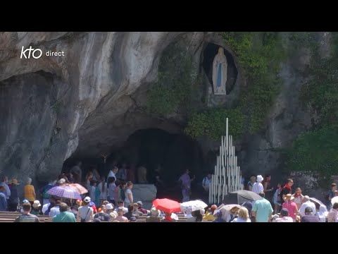 Chapelet du 18 juin 2025 à Lourdes
