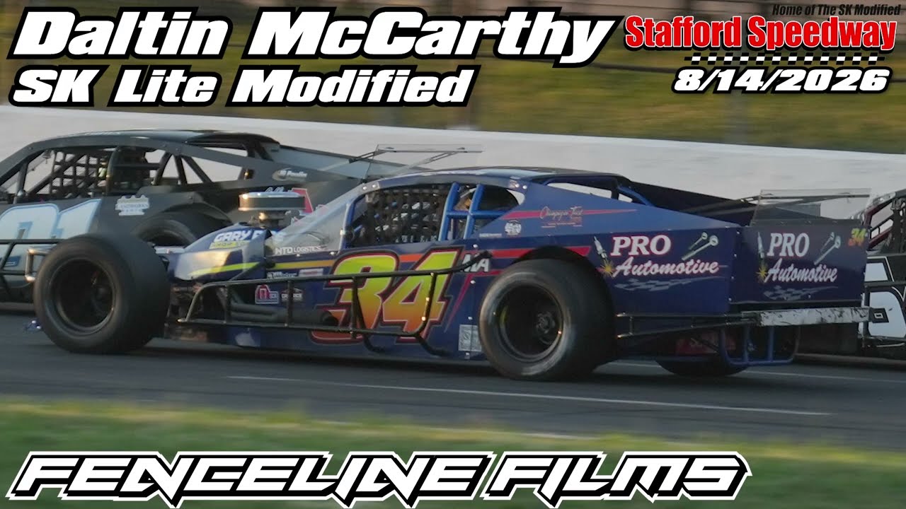 Daltin McCarthy SK Lite Stafford Speedway