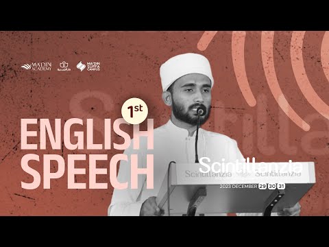 Speech English | FIRST | Scintillanzia 2023 | Naseem Sabah Vettathur