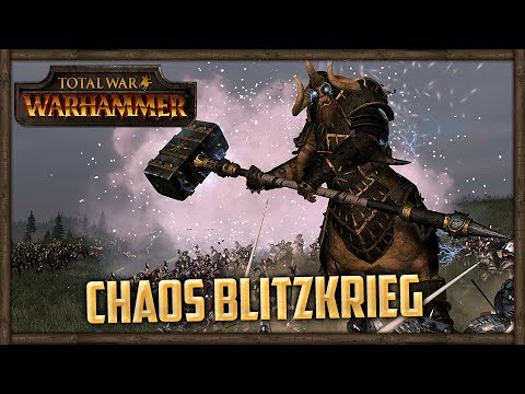[119] Chaos Blitzkrieg (Dragon Ogre Build) - Total War Warhammer Online Battle | SurrealBeliefs