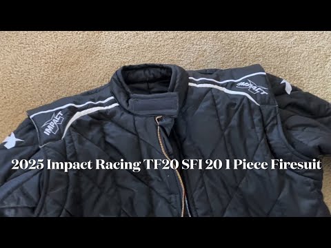 2025 Impact Racing TF20 SFI 20 1-Piece Firesuit vs. Older Team Drag SFI Firesuit