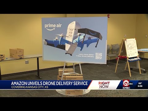 Amazon Prime Air launches drone delivery in Kansas City metro before holidays