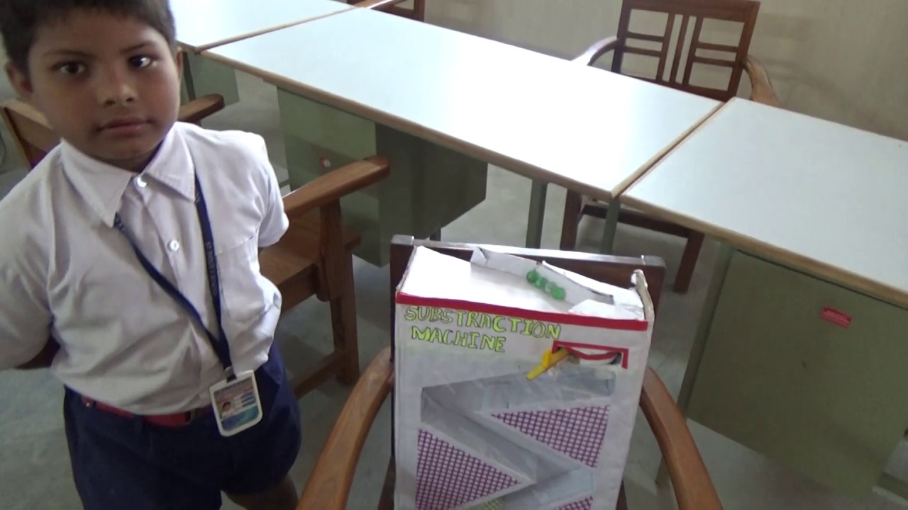 Working Model @ Subtraction Machine || Maths Project ||