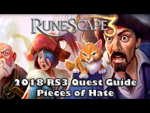 RS3 Quest Guide 2018 - Pieces of Hate - The Final Pirate Quest is Here!
