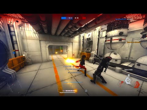 Rey's mind trick is deadly! (Star Wars Battlefront 2) HvV #46