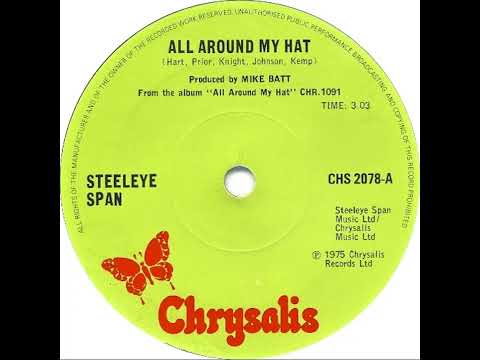 UK New Entry 1975 (282) Steeleye Span - All Around My Hat
