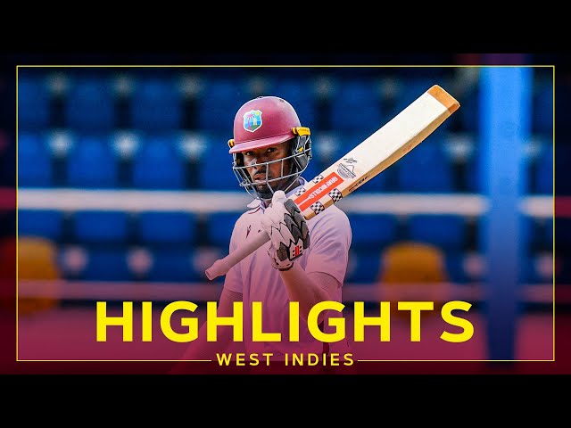 Athanaze Stars With 92 Off The Bat | Highlights | West Indies v South Africa | 1st Test Day 5