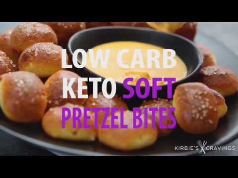 Low Carb Keto Soft Pretzel Bites