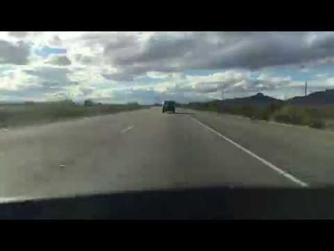 Time lapse video driving from Phoenix to California. This is from interstate 10. February 24, 2015