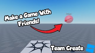 How to MAKE A ROBLOX GAME WITH YOUR FRIENDS in 2022-2023 | How to add Team Create in Roblox