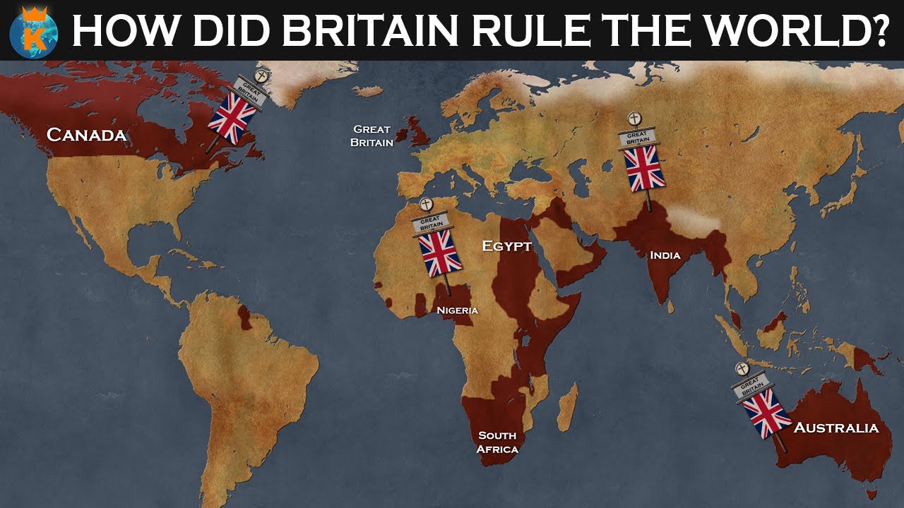 What is the main reason the British built an empire?