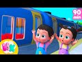 La Canción Del Tren Trenes Para Niños HeyKids Canciones Infantiles