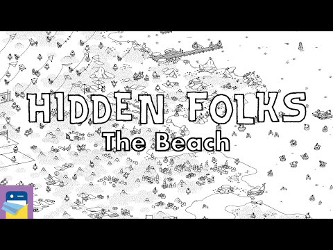 Hidden Folks: The Beach Walkthrough Guide & Locations & iOS Gameplay (by Adriaan de Jongh) - YouTube