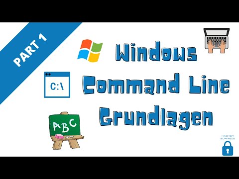 Grundlagen Windows Command Line CLI Kommandozeile [TEIL 1]