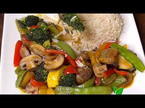 Vegetable stir fry recipe | Great for weightloss and weight maintenance