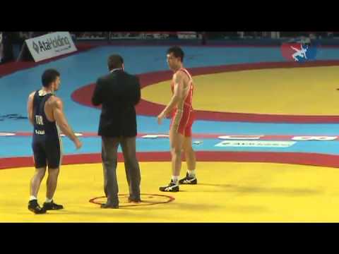 2011 Worlds Greco 74kg Final - Roman Vlasov (RUS) vs. Selcuk Cebi (TUR)