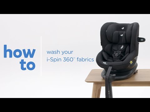 How To Wash Your Joie i-Spin 360™ Fabrics