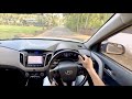 POV Drive Hyundai Creta 1 6 SX Diesel Automatic Affordable SUV Kerala Road Jonnxoo