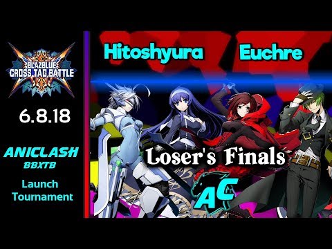 AniClash BBXTAG - Hitoshyura (Nu/Orie) vs Euchre (Ruby/Hazama) Loser's Finals - BBXTAG Battle