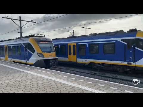 Treinen in Almere Oostvaarders 2023