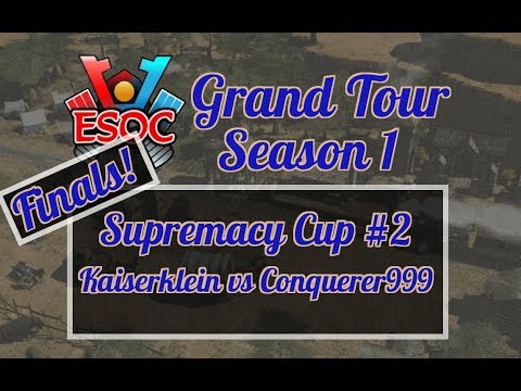 [AoE3] ESOC Grand Tour S1 // Sup Cup #2 − GRAND FINALS: Kaiserklein vs Conquerer999