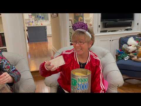 Opening a Year 2000 Time Capsule on New Year's Eve!