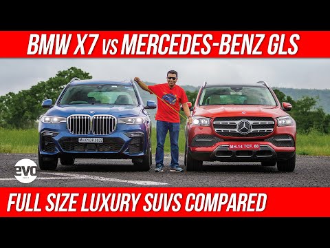 BMW X7 vs Mercedes Benz GLS Review : Full size luxury SUV compared for 2021 | evo India