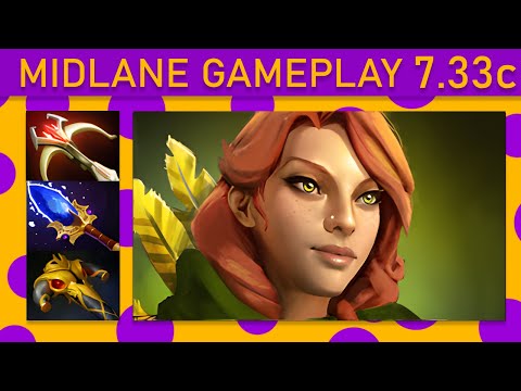 ⭐20+ Kills! Emo Windranger Mid Gameplay - Dota 2 Top MMR