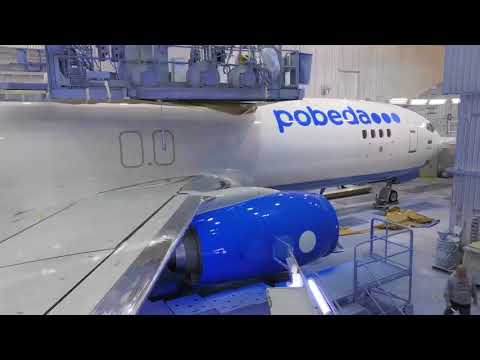 Boeing 737-800 full construction from start to finish (for Pobeda airlines)