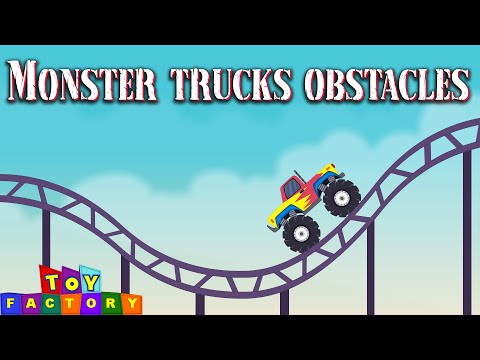 Trucks for children - monster trucks kids
