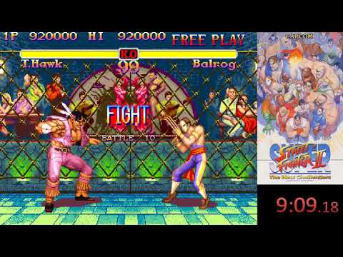 Super Street Fighter II: The New Challengers (11:31) Arcade - Hardest Difficulty
