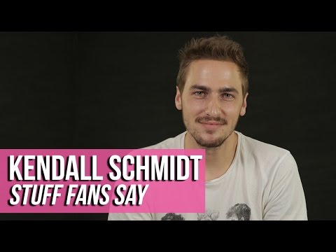 Kendall Schmidt of Big Time Rush + Heffron Drive - Stuff Fans Say