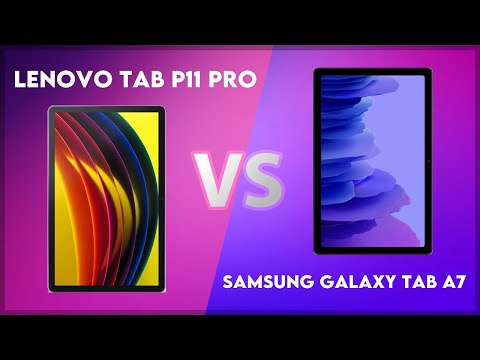 Lenovo Tab P11 Pro vs Samsung Galaxy Tab A7 Technical Comparison