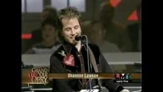 Shannon Lawson - Chase The Sun - Grand Ole Opry