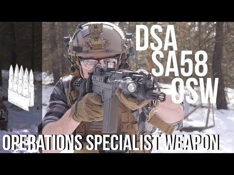 DSA SA58 OSW (Operations Specialist Weapon)