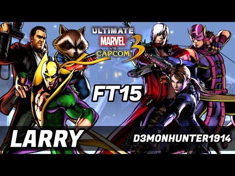 UMVC3 - FT15 - LARRY VS D3MONHUNT3R!