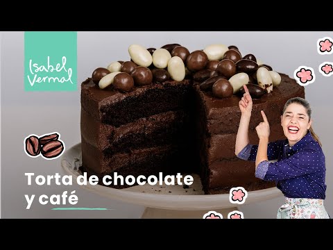 Chocolate and coffee cake