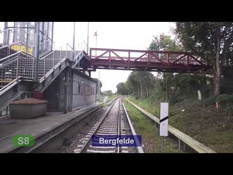 S-Bahn Berlin 2023 Linie S8 S Birkenwerder - S Wildau Führerstandsmitfahrt
