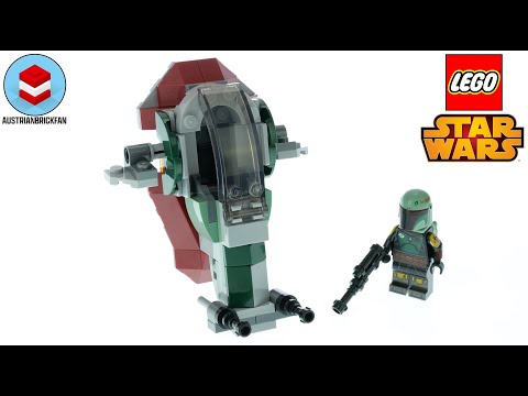 Vidéo LEGO Star Wars 75344 : Le vaisseau de Boba Fett Microfighter