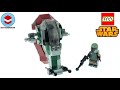 LEGO Star Wars 75344 Boba Fett's Starship Microfighter - LEGO Speed Build Review