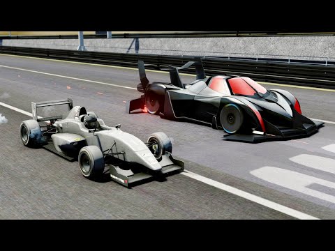 Devel Sixteen GTR-S vs Formula JET Engine at Special Stage Route X