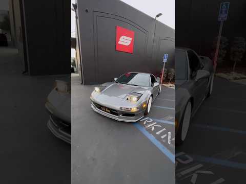 Cup Kit and Coilovers installed on this Acura NSX NA1