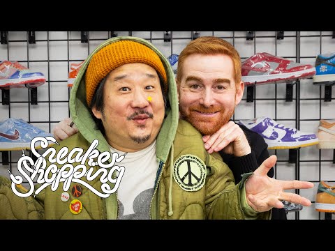 Bobby Lee and Andrew Santino Go Sneaker Shopping With Complex