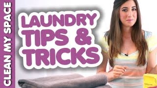 Helpful Laundry Tips &amp; Tricks! Simple &amp; Fresh Laundry Ideas That Save Time &amp; Money (Clean My Space)